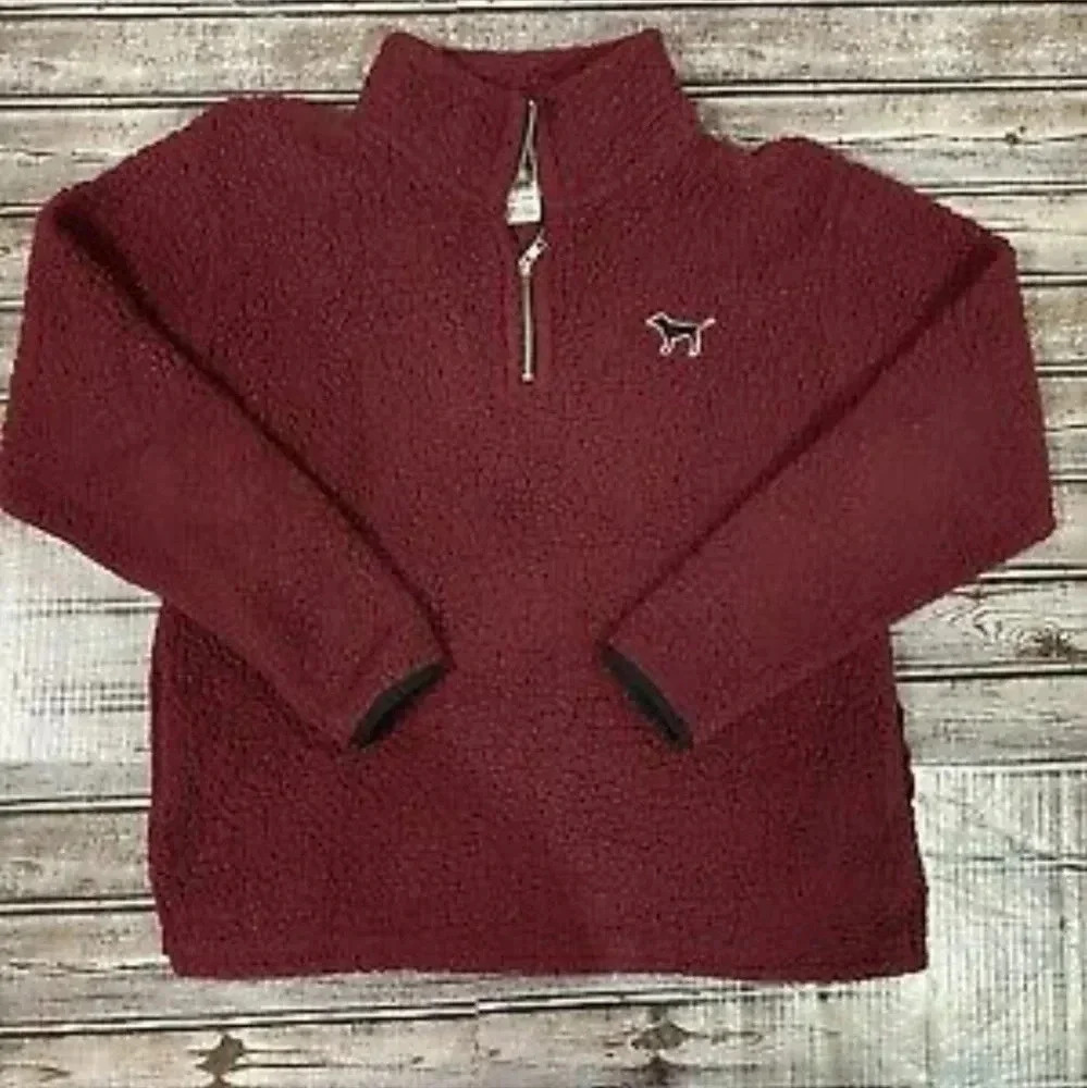 Victoria Secret Quarter zip sherpa - Picture 1 of 5